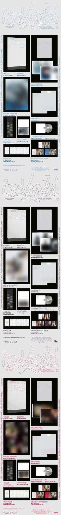 (Pre Order) The Boyz - Unexpected Photobook Version (random cover) - KPop Idol