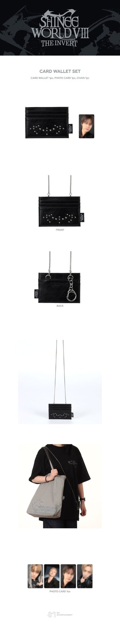 (Pre Order) The Trilogy I - 2026 SHINee WORLD VIII : [THE INVERT] Official MD: CARD WALLET SET - KPop Idol
