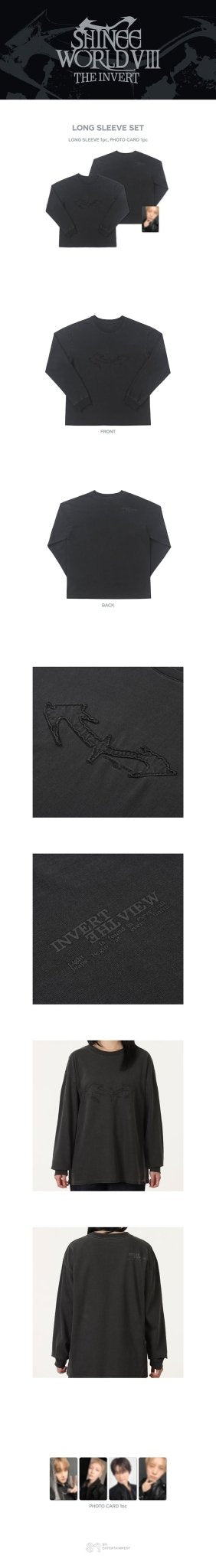 (Pre Order) The Trilogy I - 2026 SHINee WORLD VIII : [THE INVERT] Official MD: LONG SLEEVE SET - KPop Idol