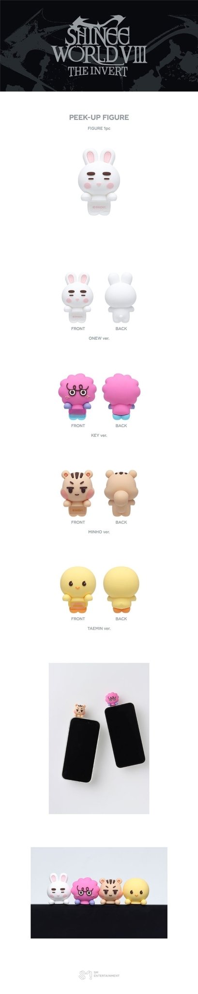 (Pre Order) The Trilogy I - 2026 SHINee WORLD VIII : [THE INVERT] Official MD: PEEK - UP FIGURE - KPop Idol