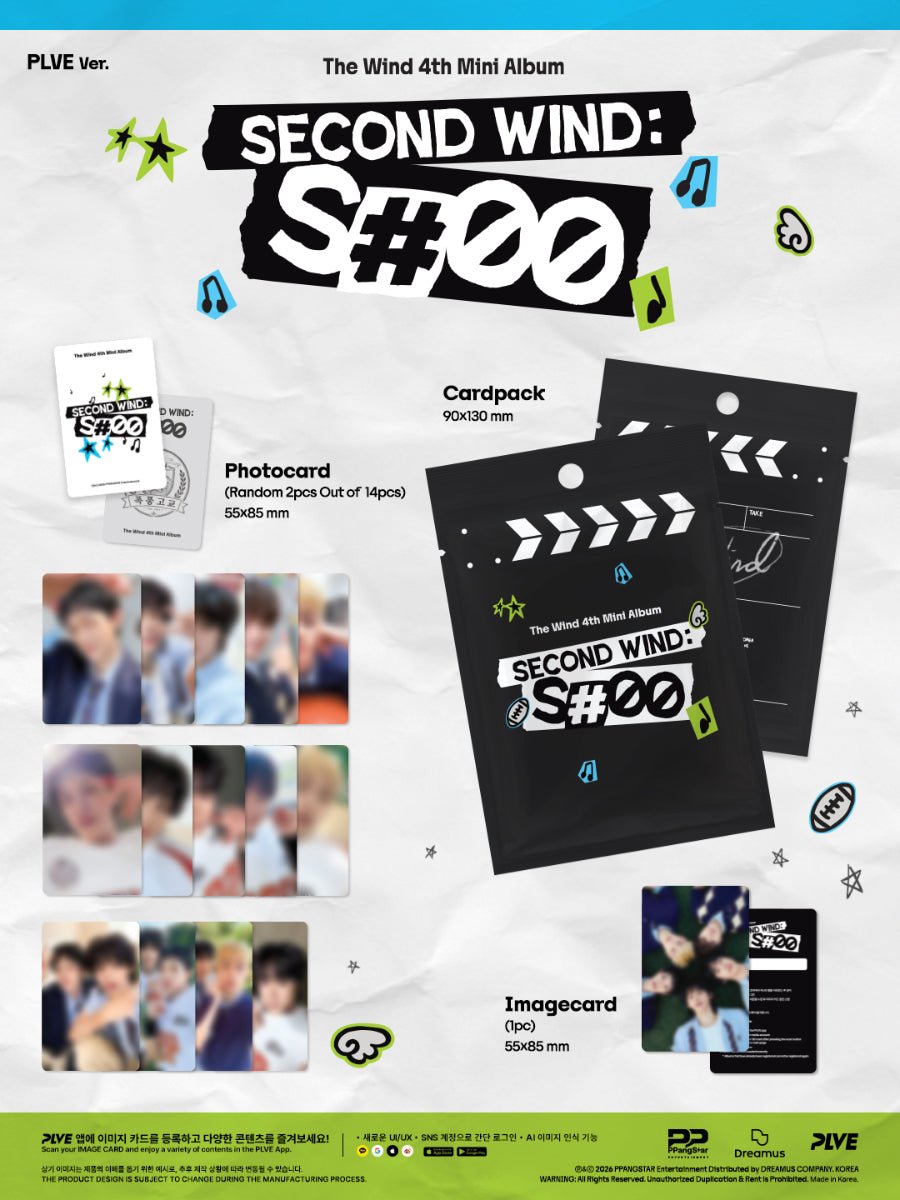 (Pre Order) The Wind - Second Wind S00: Platform Ver. - KPop Idol