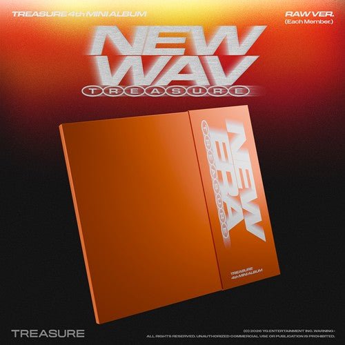 (Pre Order) Treasure - New Wave: Raw ver. - KPop Idol
