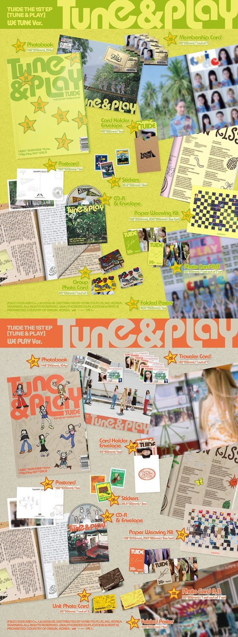 (Pre Order) Tuide - Tune & Play: Standard Ver. - KPop Idol