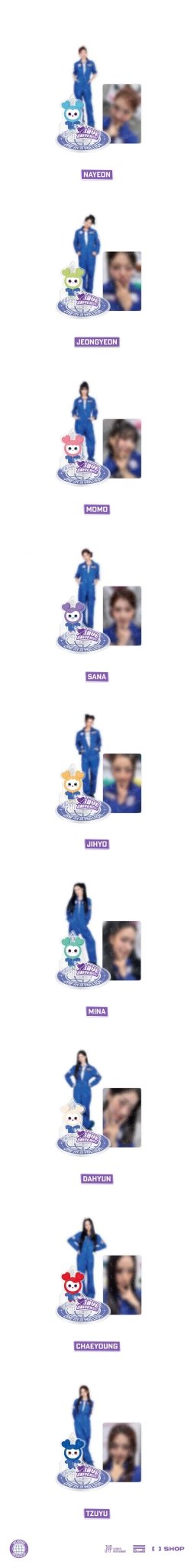 (Pre Order) TWICE - 10VE Universe Pop Up Store Official MD: ACRYLIC STAND - KPop Idol