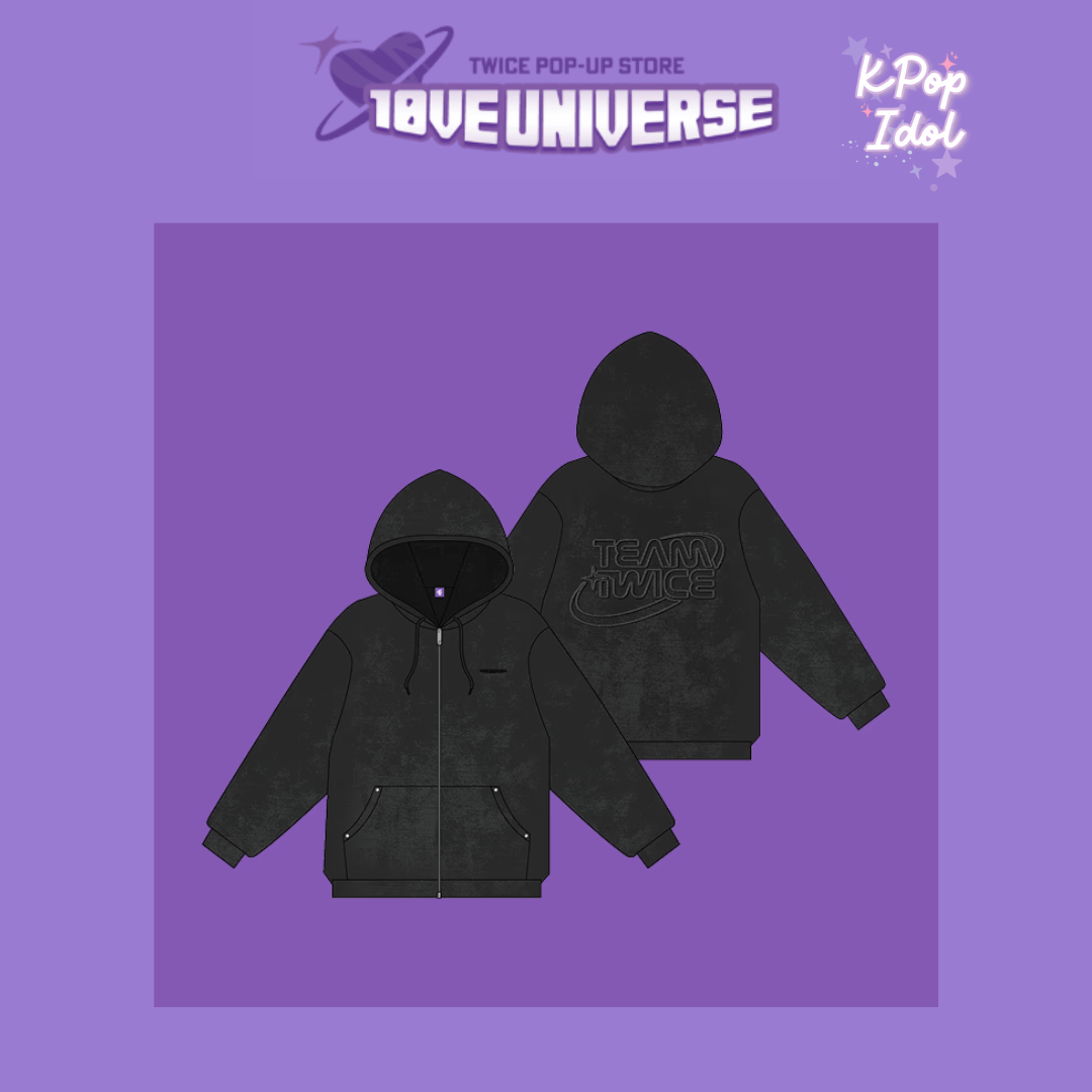 (Pre Order) TWICE - 10VE Universe Pop Up Store Official MD: HOOD ZIP - UP - KPop Idol