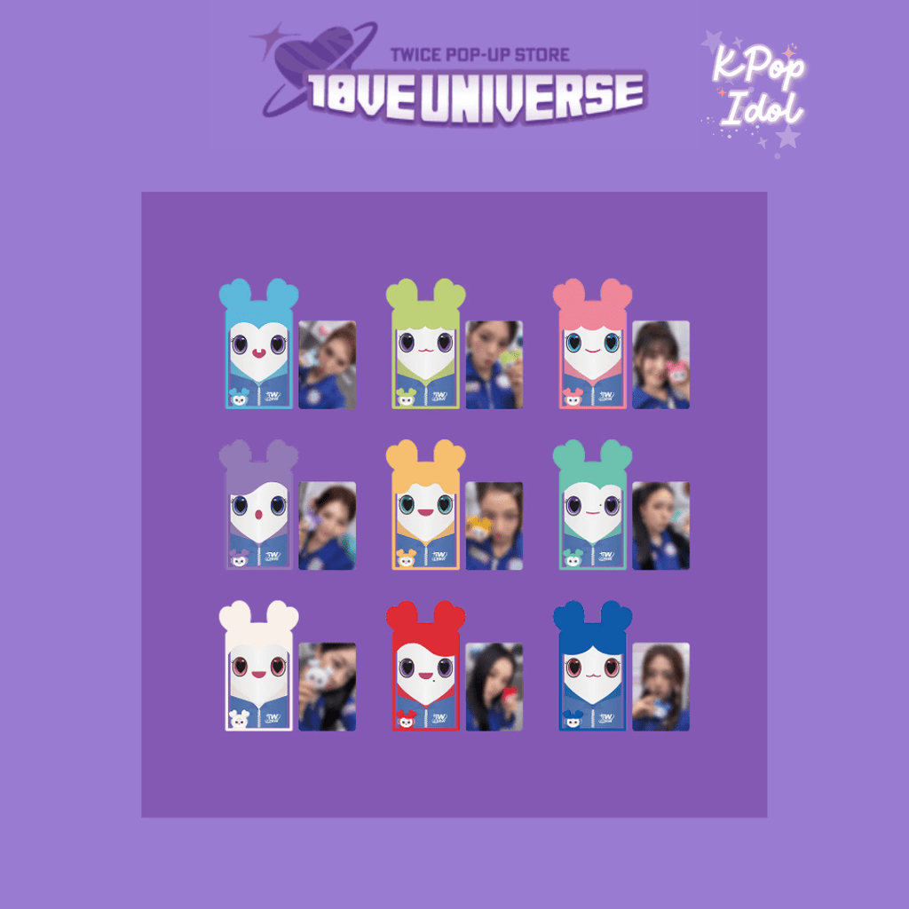 (Pre Order) TWICE - 10VE Universe Pop Up Store Official MD: LOVELY PHOTOCARD SLEEVE - KPop Idol