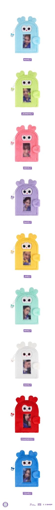 (Pre Order) TWICE - 10VE Universe Pop Up Store Official MD: LOVELY PLUSH COLLECT BOOK - KPop Idol