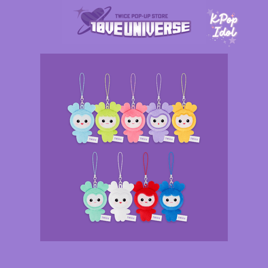 (Pre Order) TWICE - 10VE Universe Pop Up Store Official MD: LOVELY PLUSH MICRO Ver.
