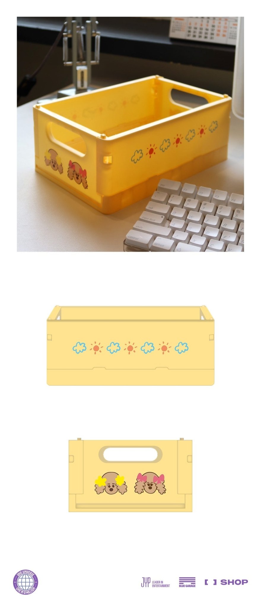 (Pre Order) TWICE - 10VE Universe Pop Up Store Official MD: SANA MINI FOLDING BOX - KPop Idol