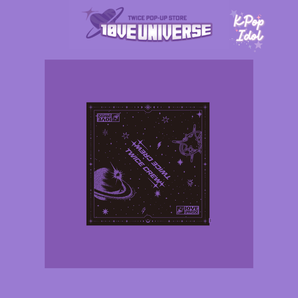 (Pre Order) TWICE - 10VE Universe Pop Up Store Official MD: SCARF - KPop Idol