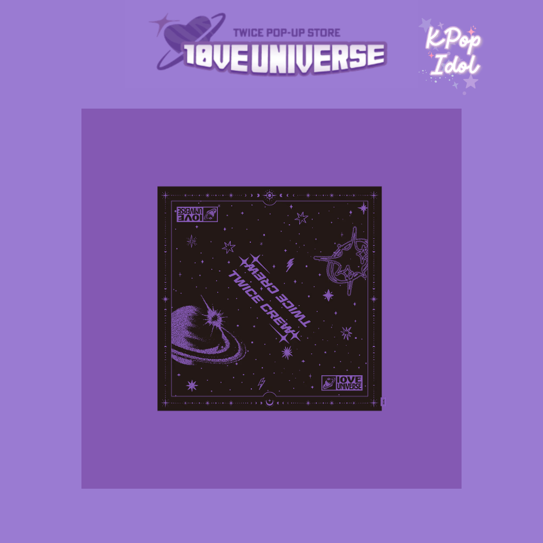 (Pre Order) TWICE - 10VE Universe Pop Up Store Official MD: SCARF - KPop Idol
