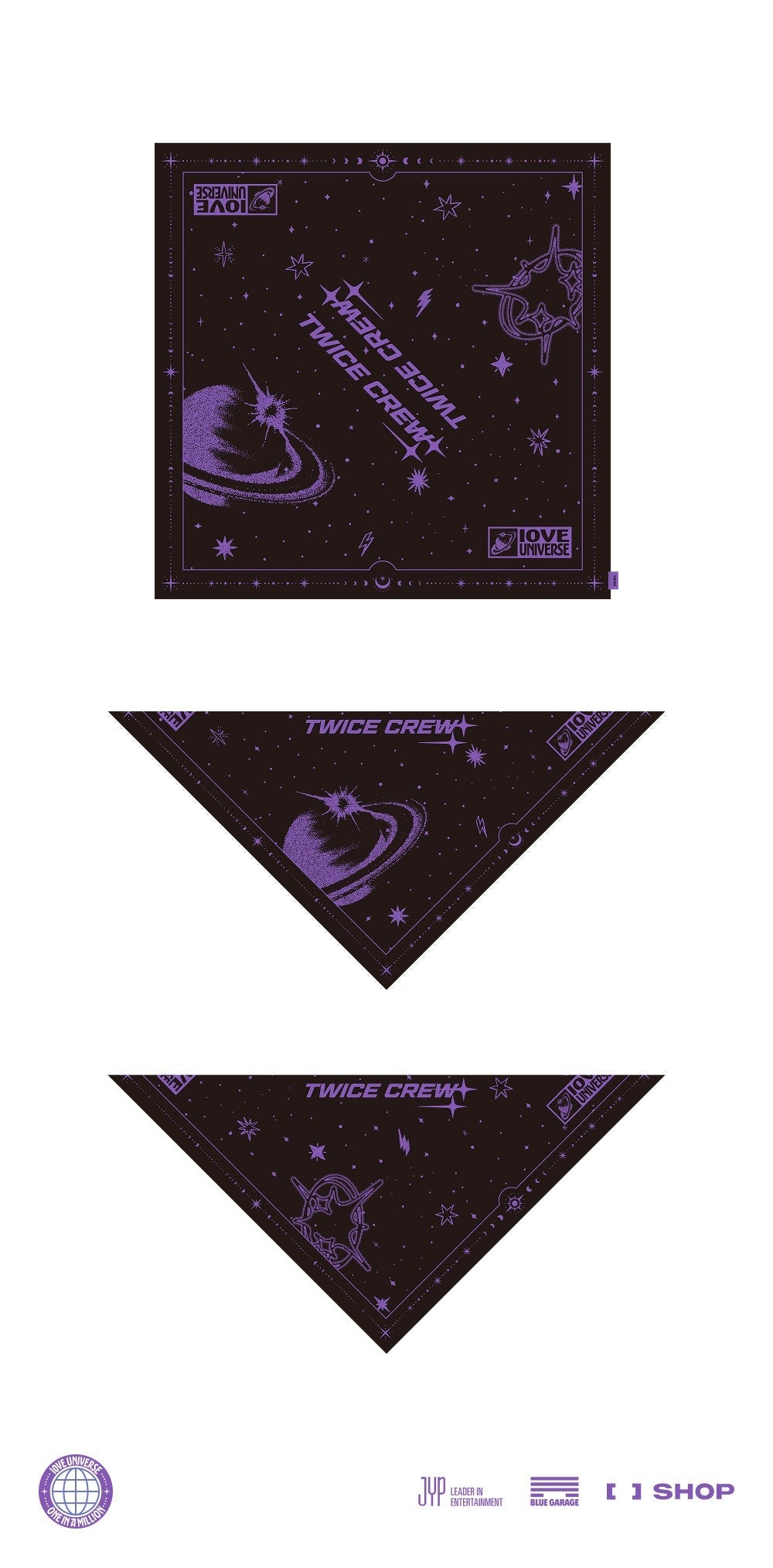 (Pre Order) TWICE - 10VE Universe Pop Up Store Official MD: SCARF - KPop Idol