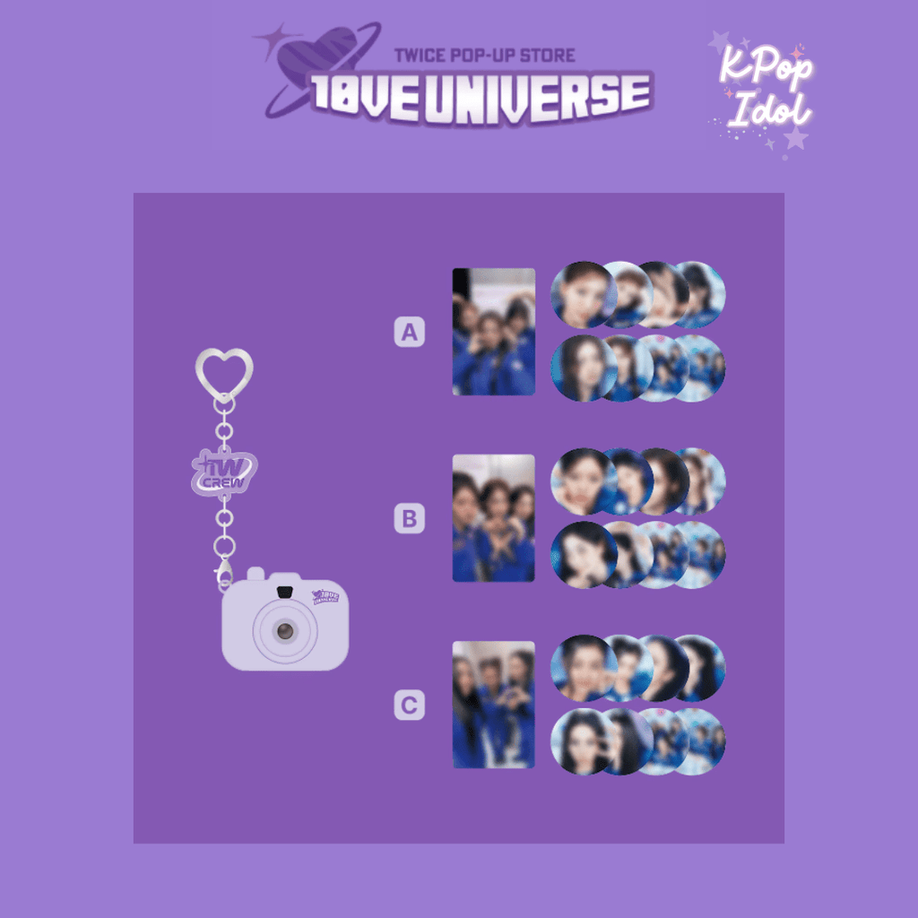 (Pre Order) TWICE - 10VE Universe Pop Up Store Official MD: TOY CAMERA - KPop Idol