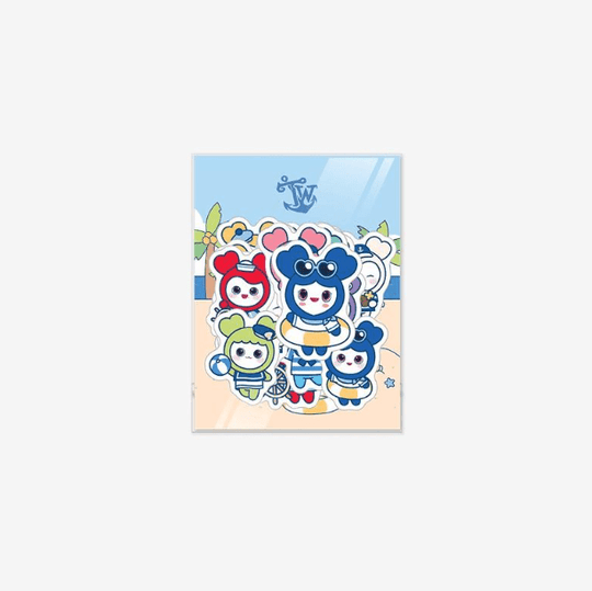 (Pre Order) Twice - 2026 This is For World Tour Finale in Seoul Official MD - LOVELY REMOVABLE STICKER PACK