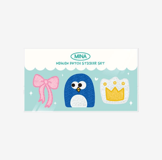 (Pre Order) Twice - 2026 This is For World Tour Finale in Seoul Official MD - MINA MIGUIN PATCH STICKER SET