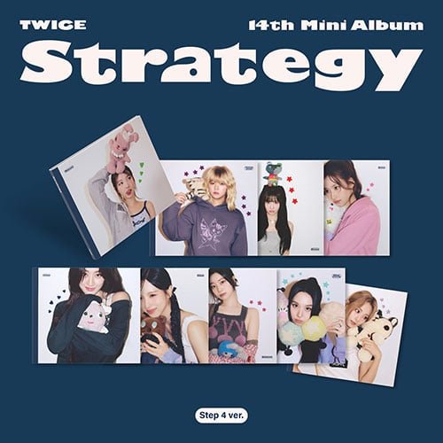 (Pre Order) Twice - Strategy (Step4 ver) with WithMuu POB - KPop Idol