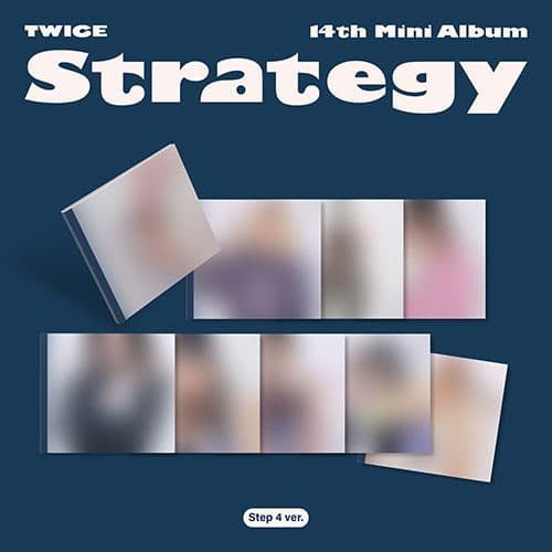 (Pre Order) Twice - Strategy (Step4 ver) with WithMuu POB - KPop Idol