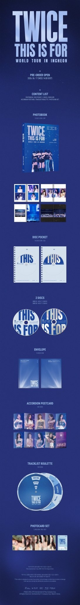 (Pre Order) Twice - This is For World Tour in Incheon Blu-Ray - KPop Idol