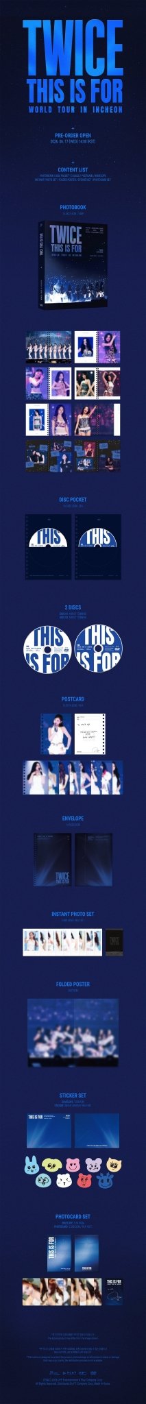 (Pre Order) Twice - This is For World Tour in Incheon DVD - KPop Idol
