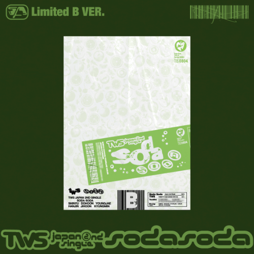 (Pre Order) TWS - Soda Soda: Limited B Ver. - KPop Idol