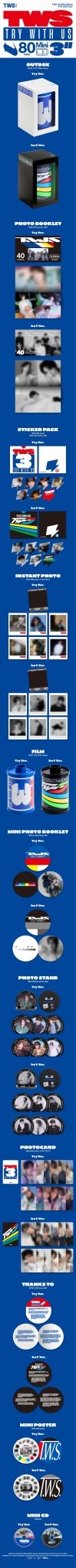 (Pre Order) TWS - Try With Us (random version) - KPop Idol