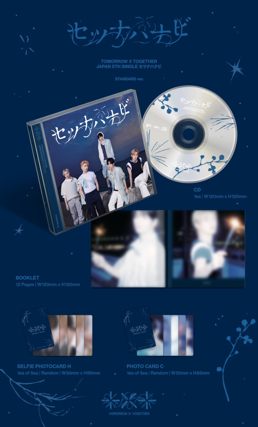 (Pre Order) TXT Japan - Setsuna Hanabi: Standard Edition - KPop Idol