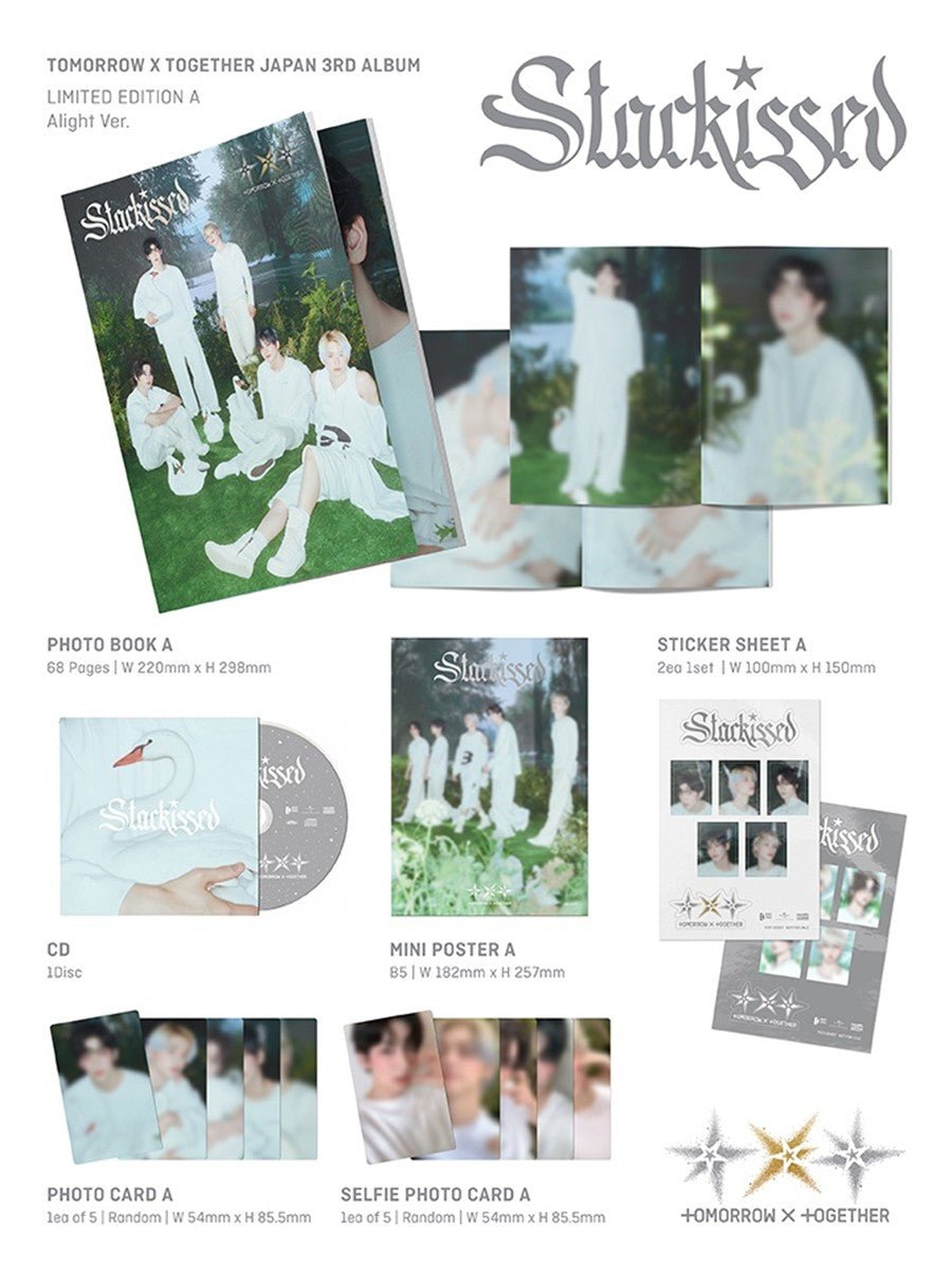 (Pre Order) TXT JP - Starkissed Limited A with Weverse POB - KPop Idol