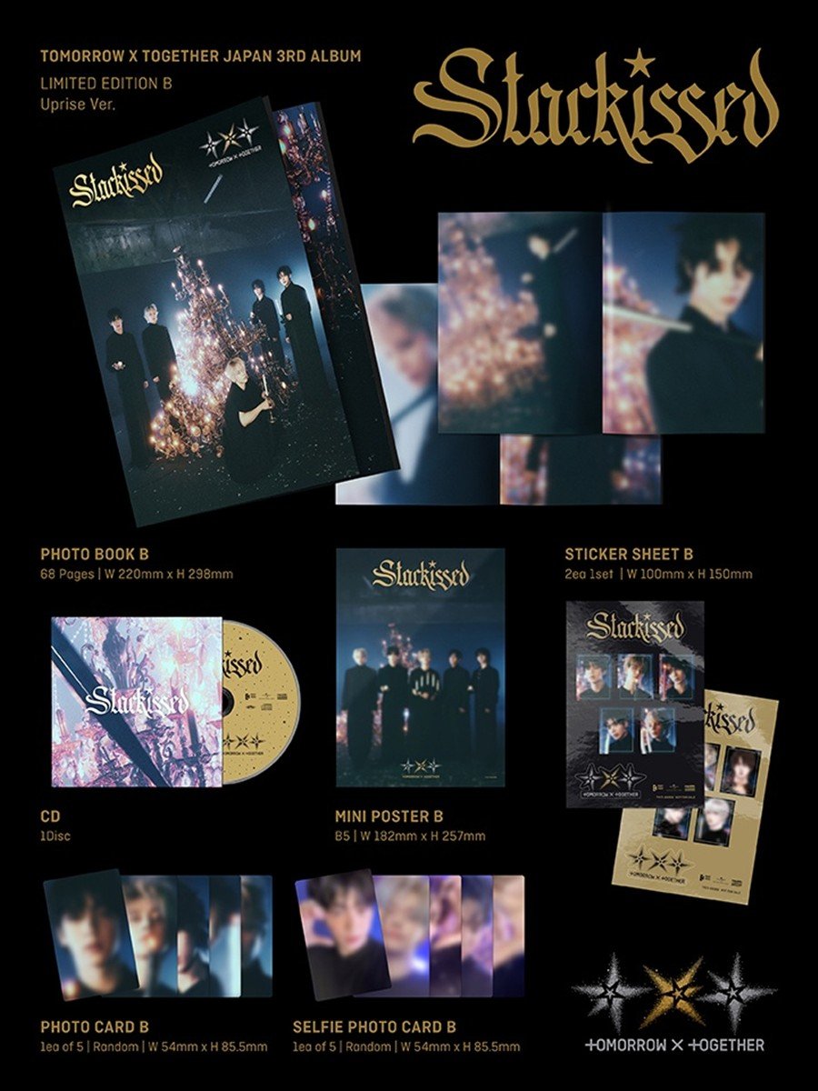 (Pre Order) TXT JP - Starkissed Limited B with Weverse POB - KPop Idol