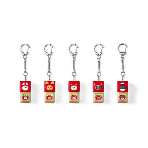 (Pre Order) TXT - PPULBATU Hey! Appul Official MD: Keycap Keyring - KPop Idol