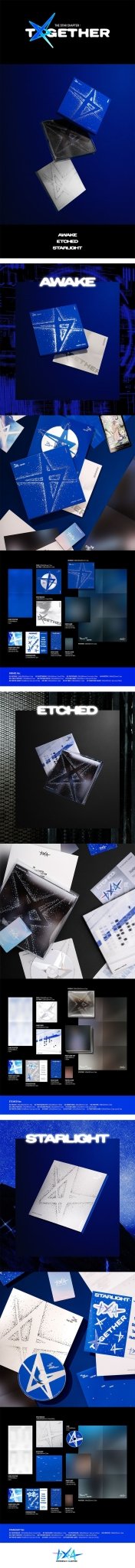 (Pre Order) TXT - The Star Chapter Together Photobook Version (random cover) with yes24 POB - KPop Idol