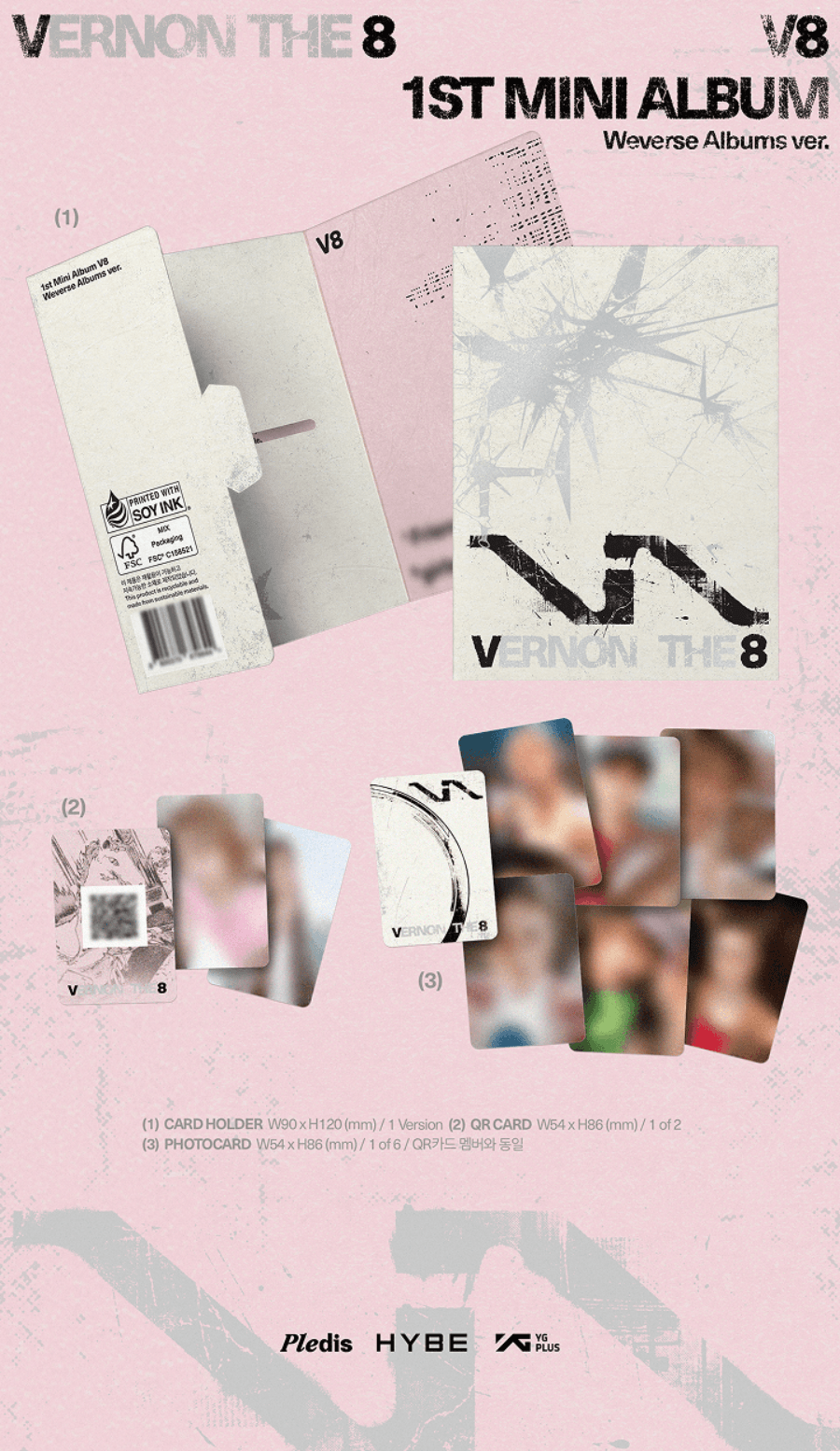 (Pre Order) V8 -V8: Weverse Album - KPop Idol