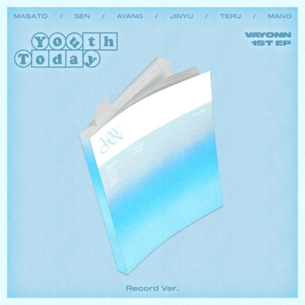 (Pre Order) Vayonn - Youth Today: Record Ver. - KPop Idol