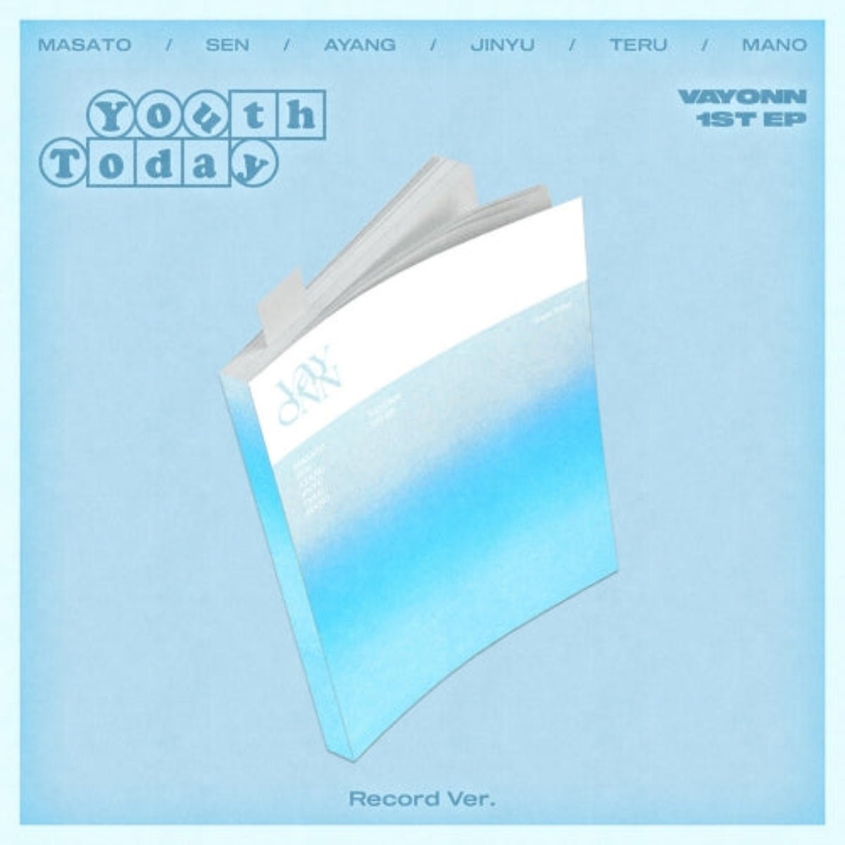 (Pre Order) Vayonn - Youth Today: Record Ver. - KPop Idol