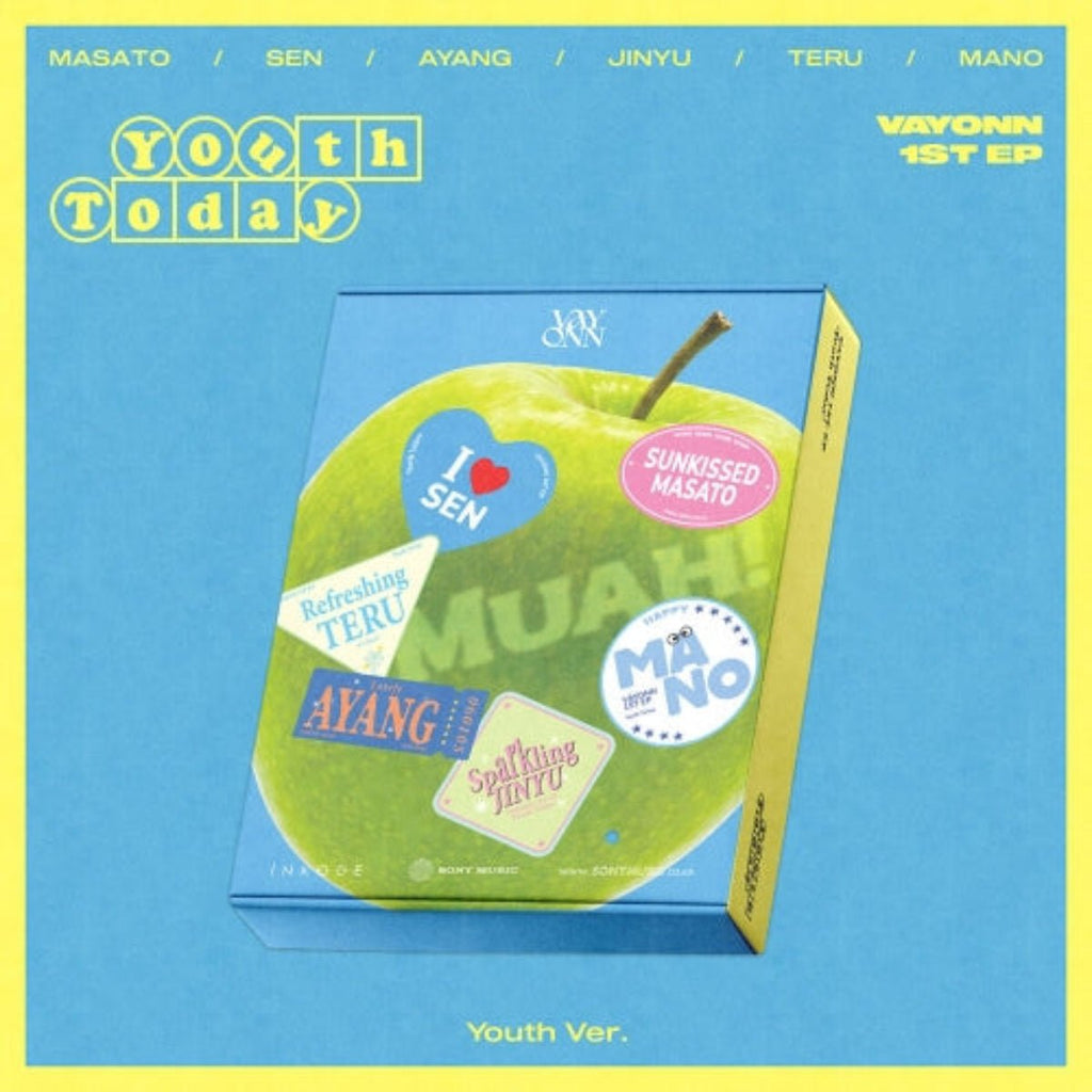 (Pre Order) Vayonn - Youth Today: Youth Ver. - KPop Idol