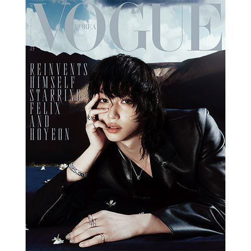(Pre Order) Vogue Korea Magazine - DEC25. Cover: Felix (version choice) - KPop Idol