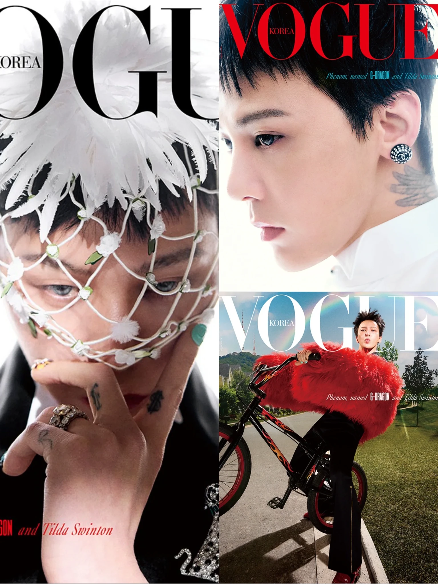 (Pre Order) Vogue Korea Magazine - JUN 26. Cover - G - Dragon - KPop Idol