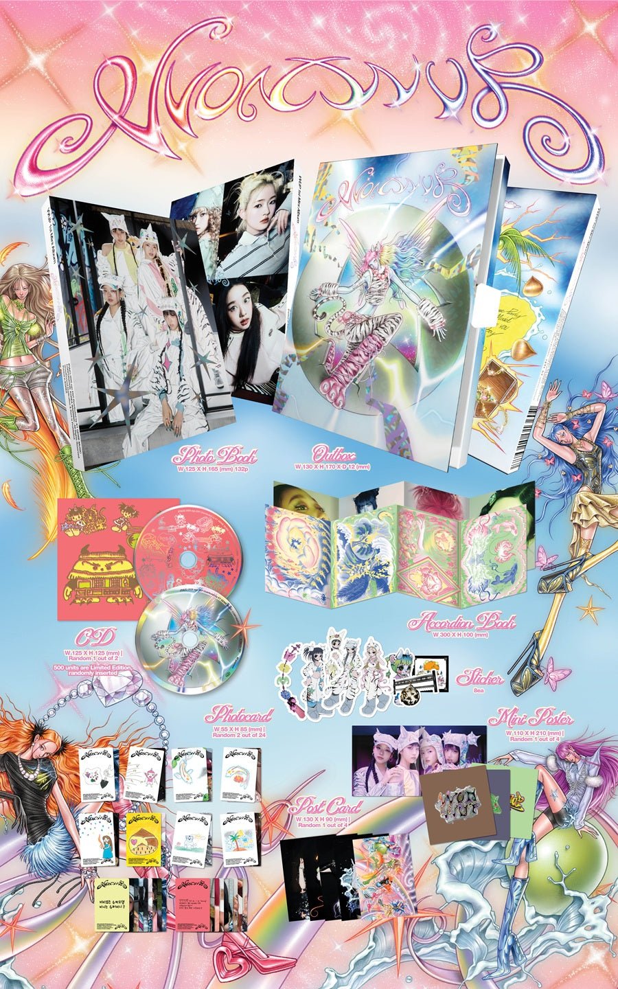 (Pre Order) VVUP - VVON - KPop Idol