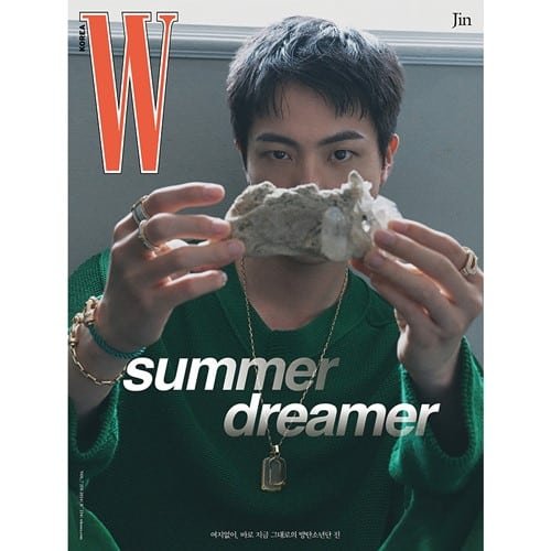 (Pre Order) W Korea Magazine - Jin (version choice) - KPop Idol