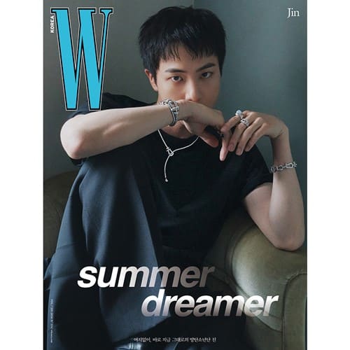 (Pre Order) W Korea Magazine - Jin (version choice) - KPop Idol