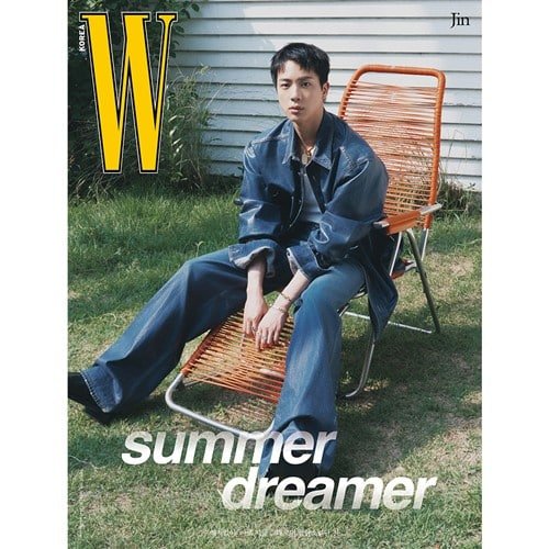 (Pre Order) W Korea Magazine - Jin (version choice) - KPop Idol