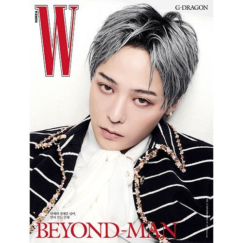 (Pre Order) W Korea Magazine - NOV25. Cover: G Dragon (version choice) - KPop Idol