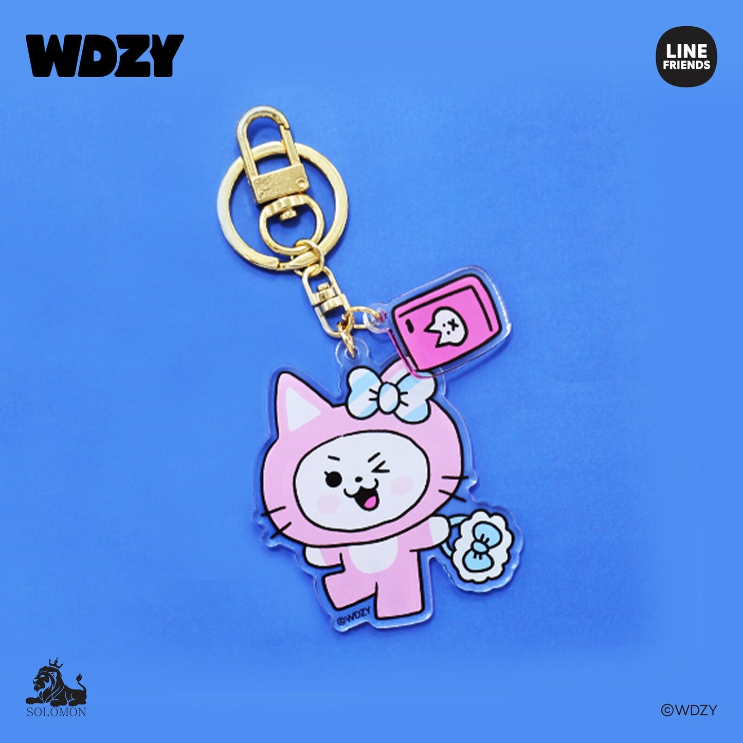 (Pre Order) WDZY Acrylic Keyring - (version choice) - KPop Idol