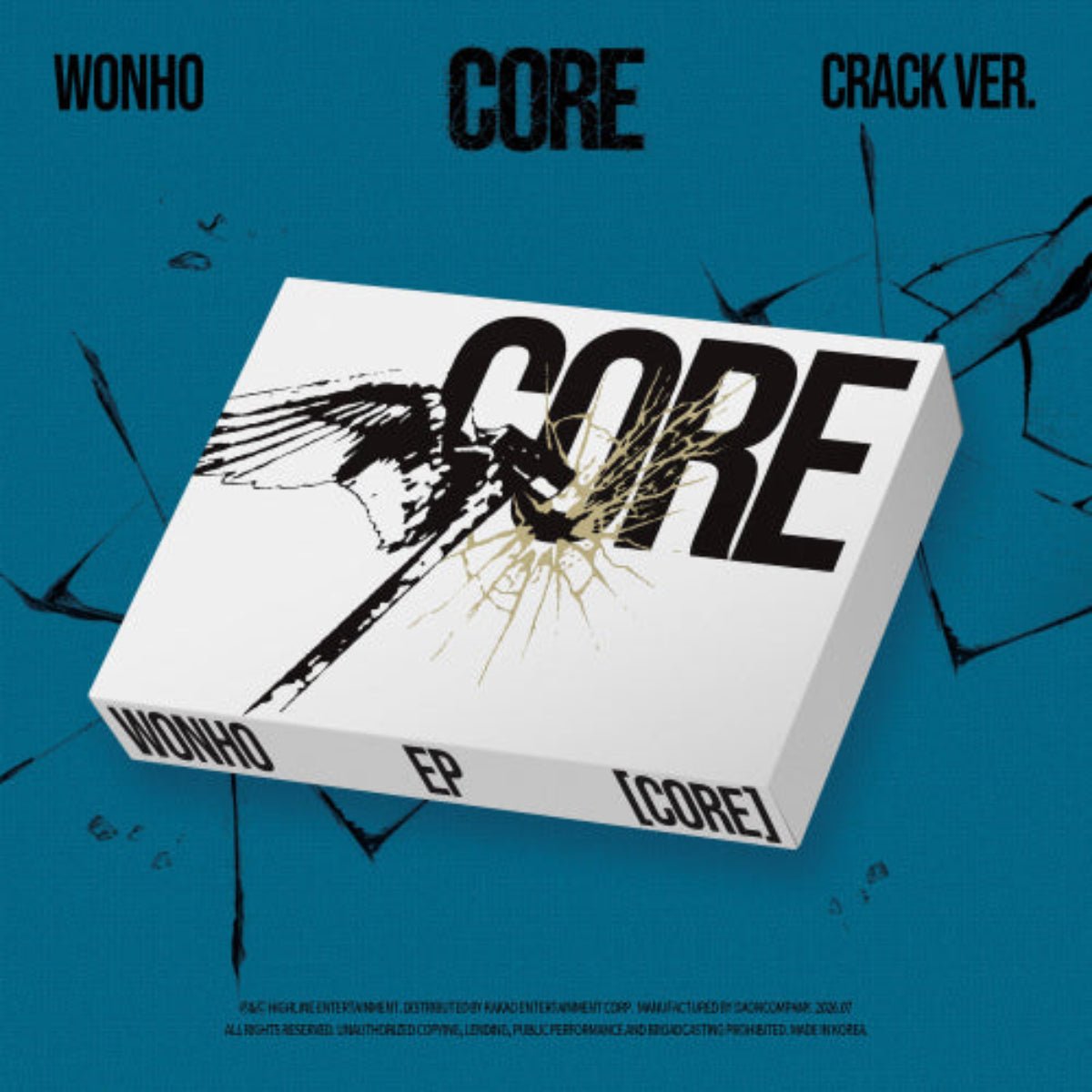(Pre Order) Wonho - Core: Crack Ver. - KPop Idol