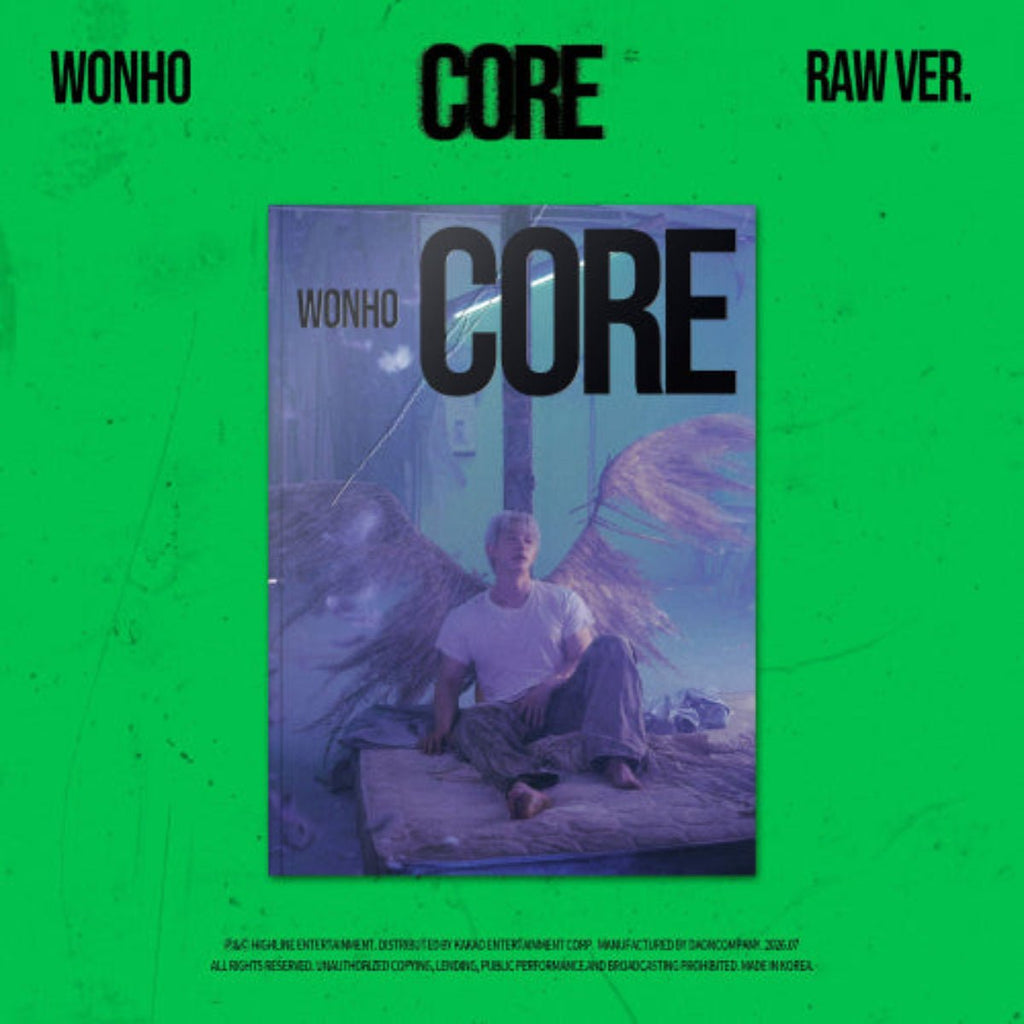 (Pre Order) Wonho - Core: Raw Ver. - KPop Idol