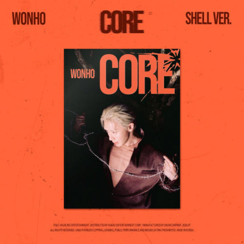 (Pre Order) Wonho - Core: Shell Ver. - KPop Idol