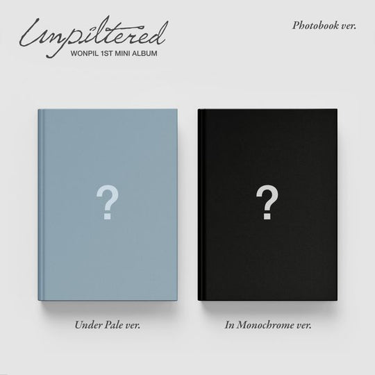 (Pre Order) Wonpil - Unpiltered: Photobook ver.