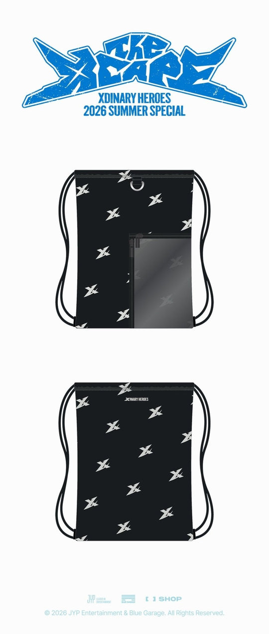 (Pre Order) Xdinary Heroes - 2026 Summer Special 'The Xcape' Official MD: PVC GYM SACK