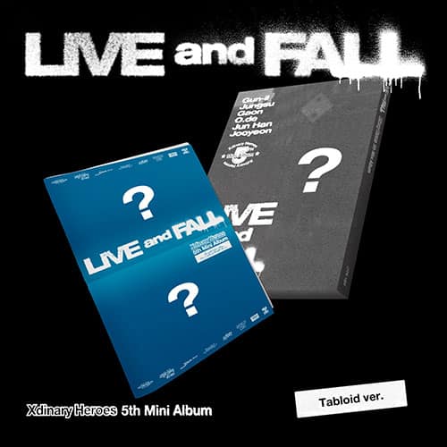 (Pre Order) Xdinary - Heroes – 5th Mini Album [LIVE and FALL] (Special ver) with Music Korea POB - KPop Idol