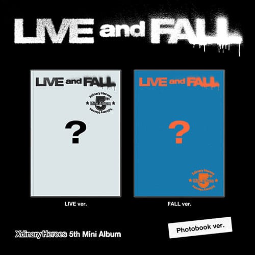 (Pre Order) Xdinary - Heroes – 5th Mini Album [LIVE and FALL] with JYP Shop POB - KPop Idol