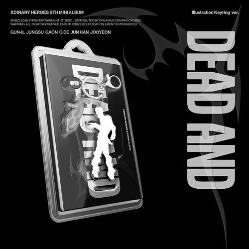 Xdinary Heroes - Dead And: Illustration Keyring